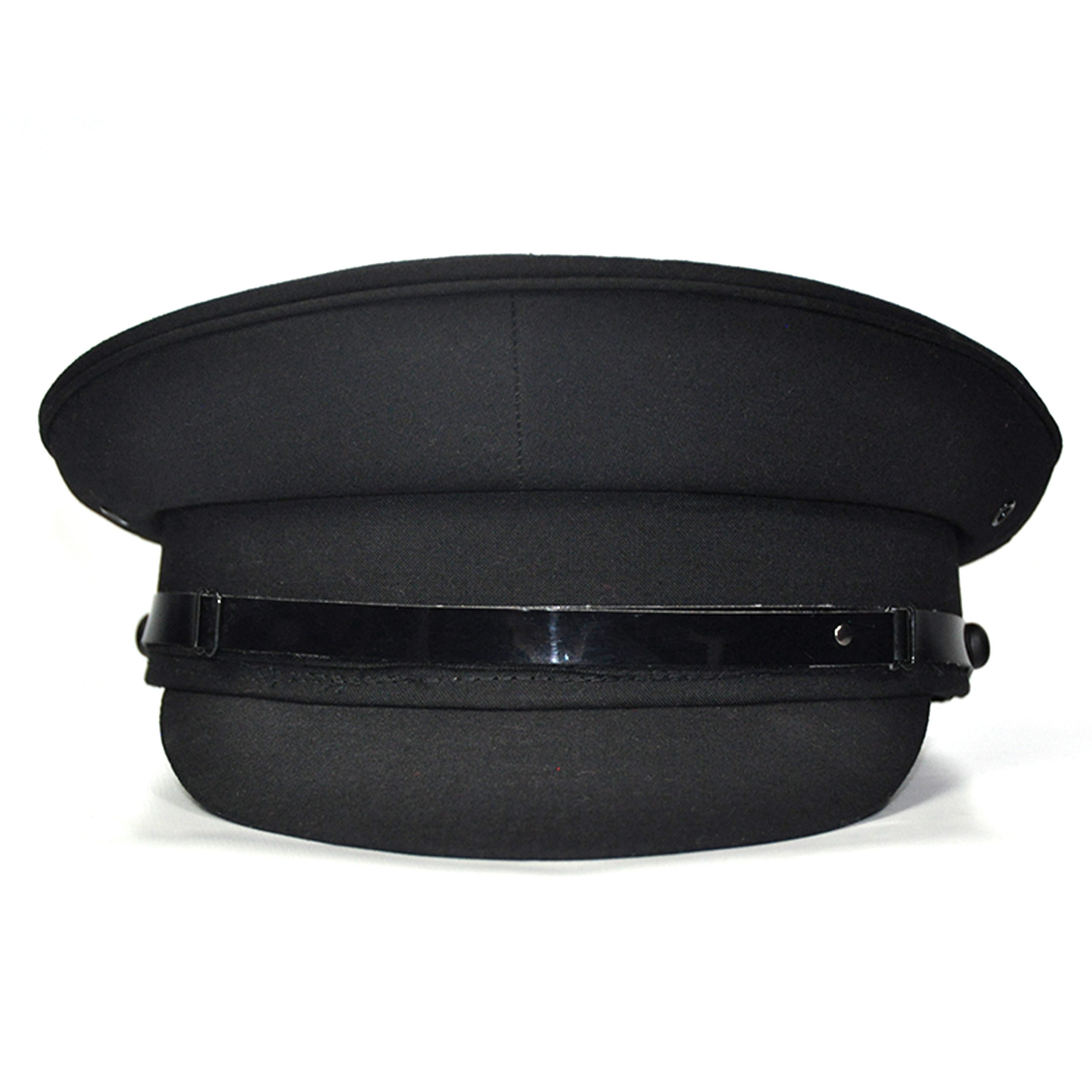 Black Chauffeurs Hat Formal Tailor