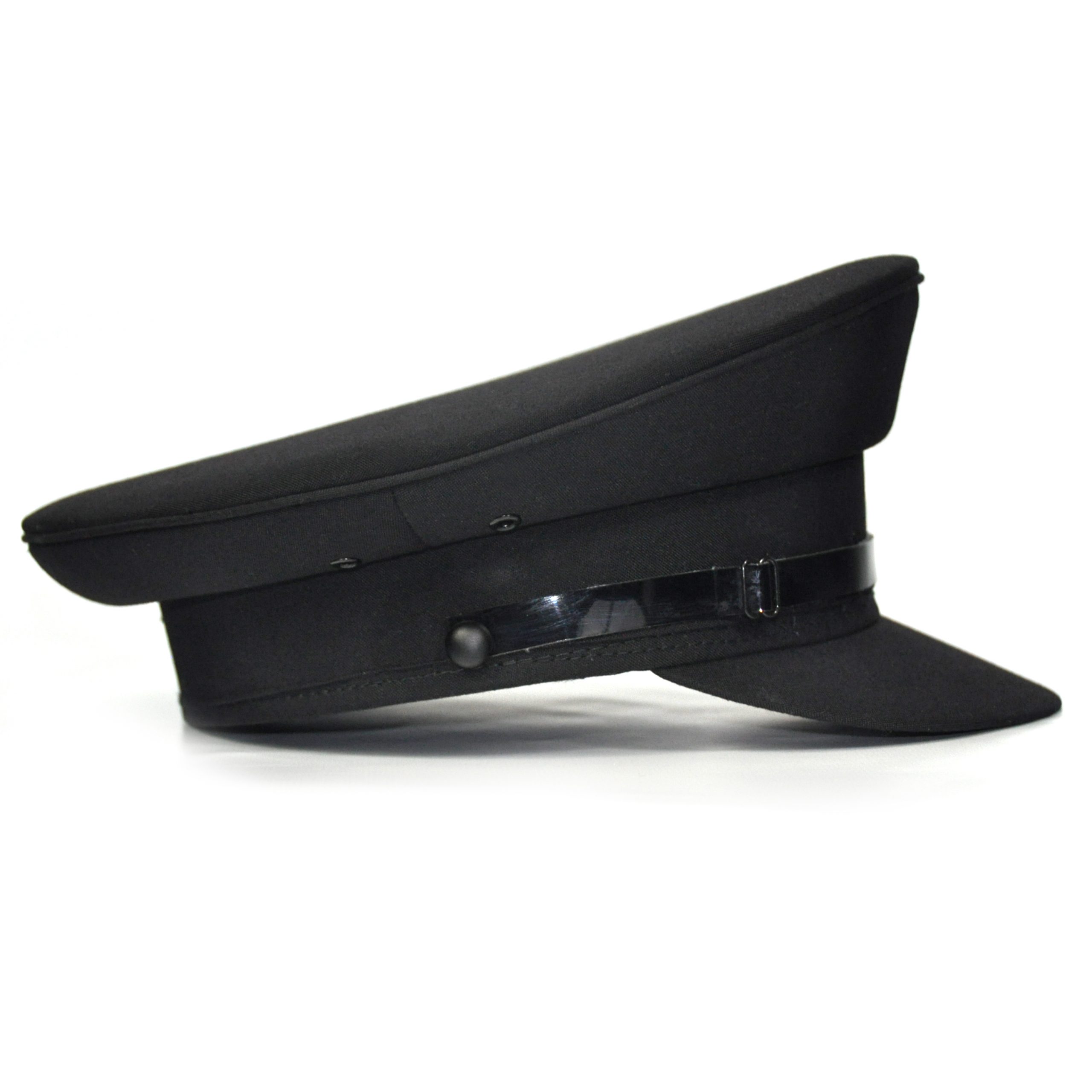 Black Chauffeurs Hat Formal Tailor