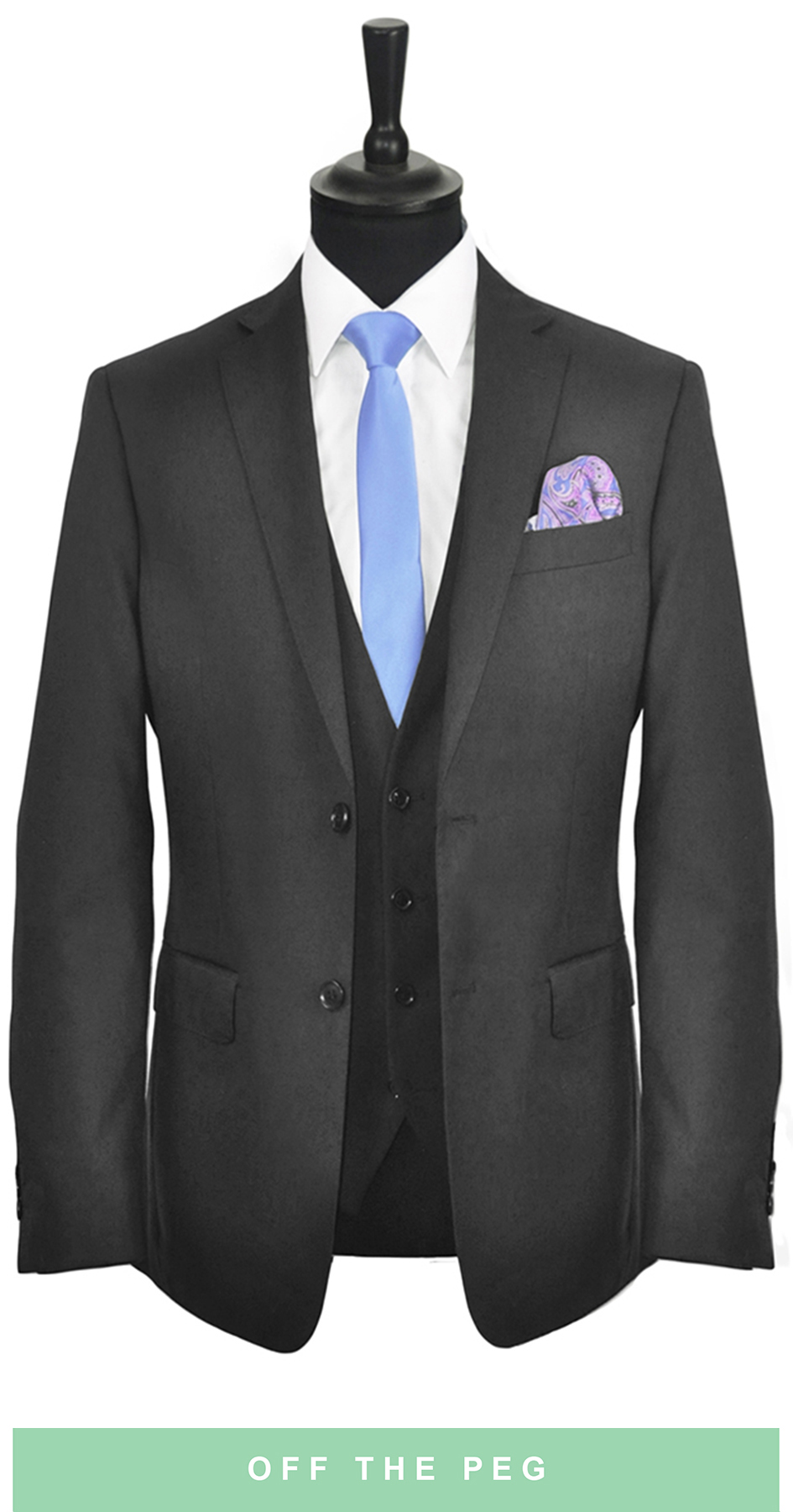 Charcoal Grey 3 Piece Suit - Formal Tailor