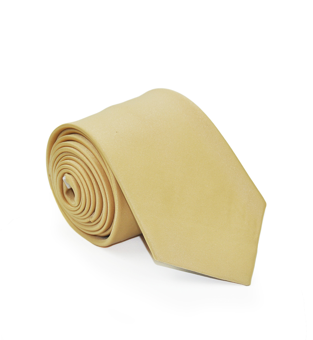 Light Gold Tie Formal Tailor