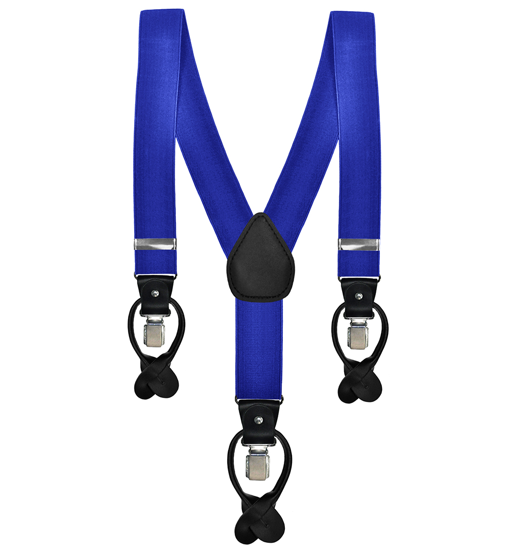 Royal Blue Braces Formal Tailor