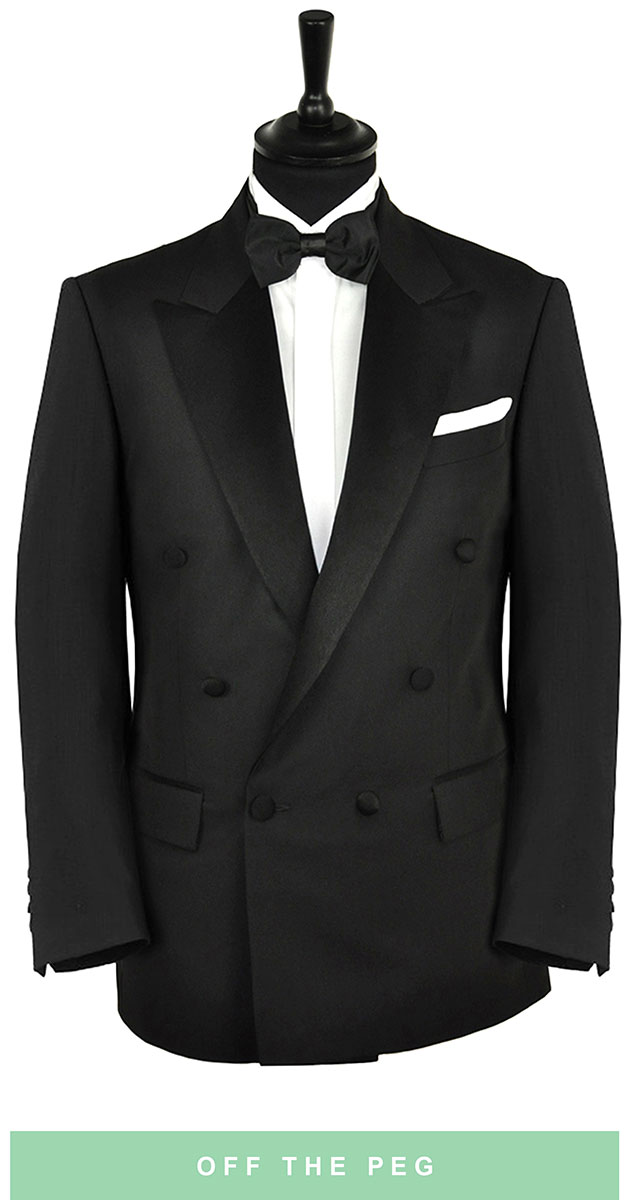 Black Double Breasted Tuxedo - Formal Tailor