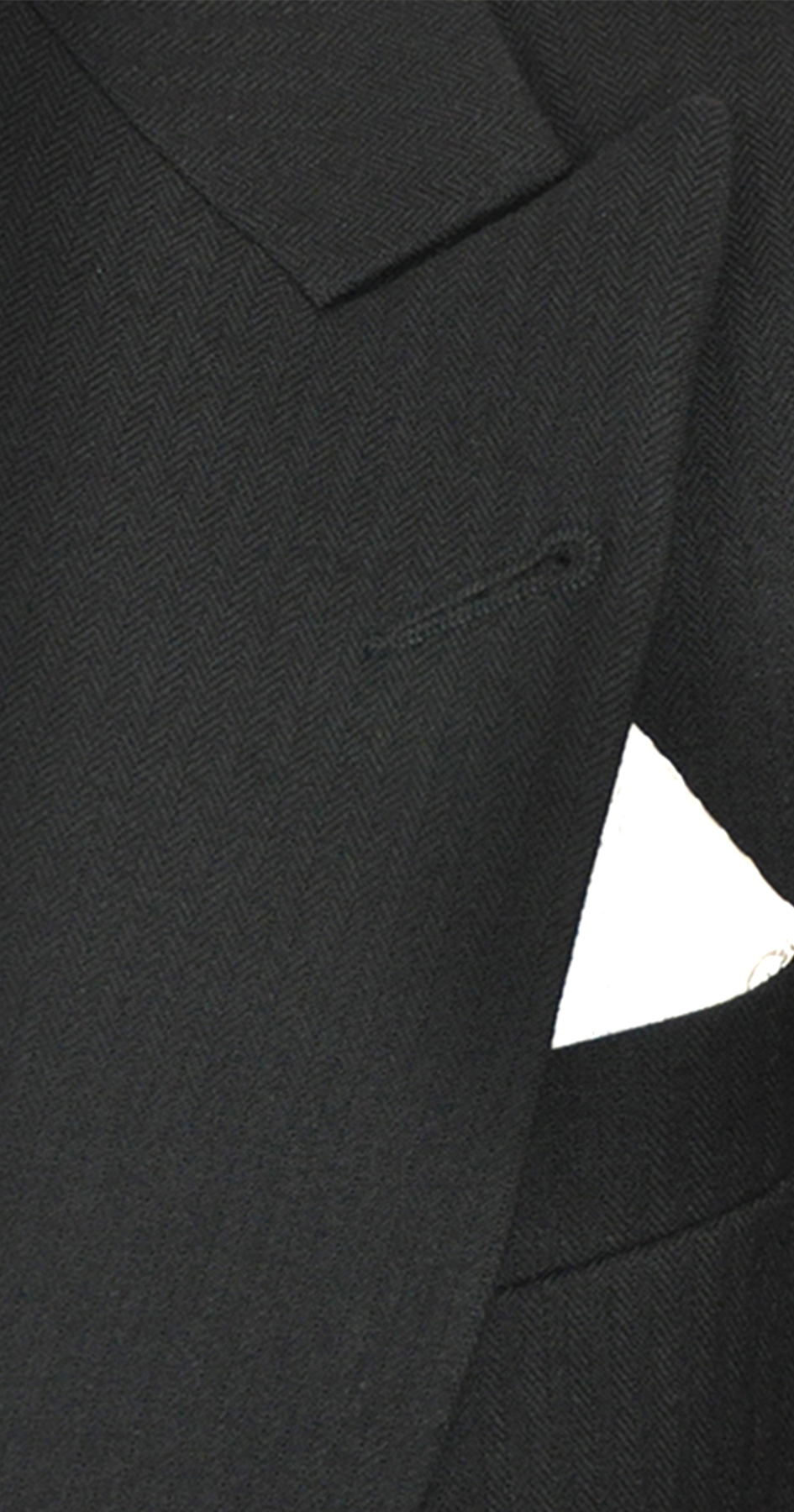 Herringbone Morning Suit Black - Formal Tailor