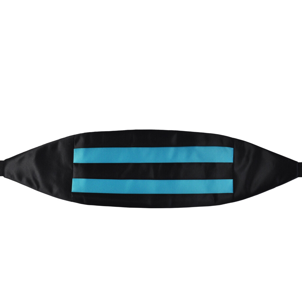 Black and Turquoise Cummerbund Formal Tailor