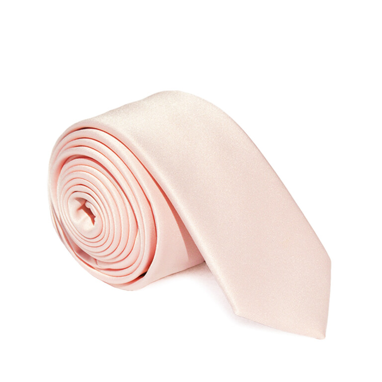 New Blush Pink Skinny Tie Formal Tailor