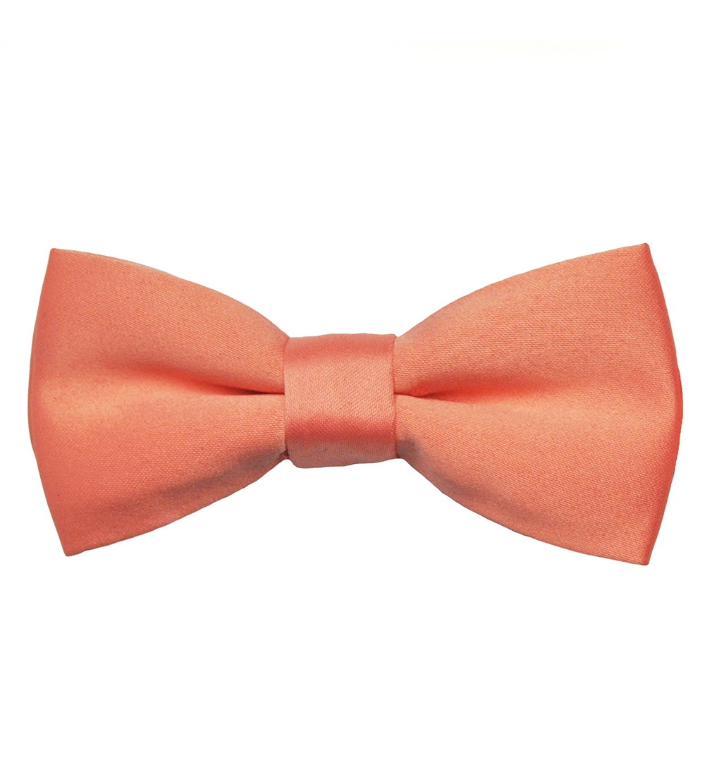 Boys Peach Bow Tie - Formal Tailor