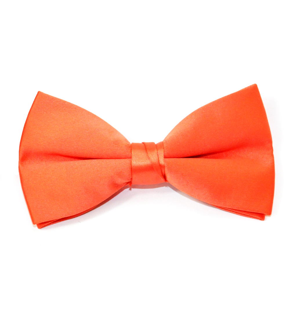 Mandarin Orange Bow Tie - Formal Tailor