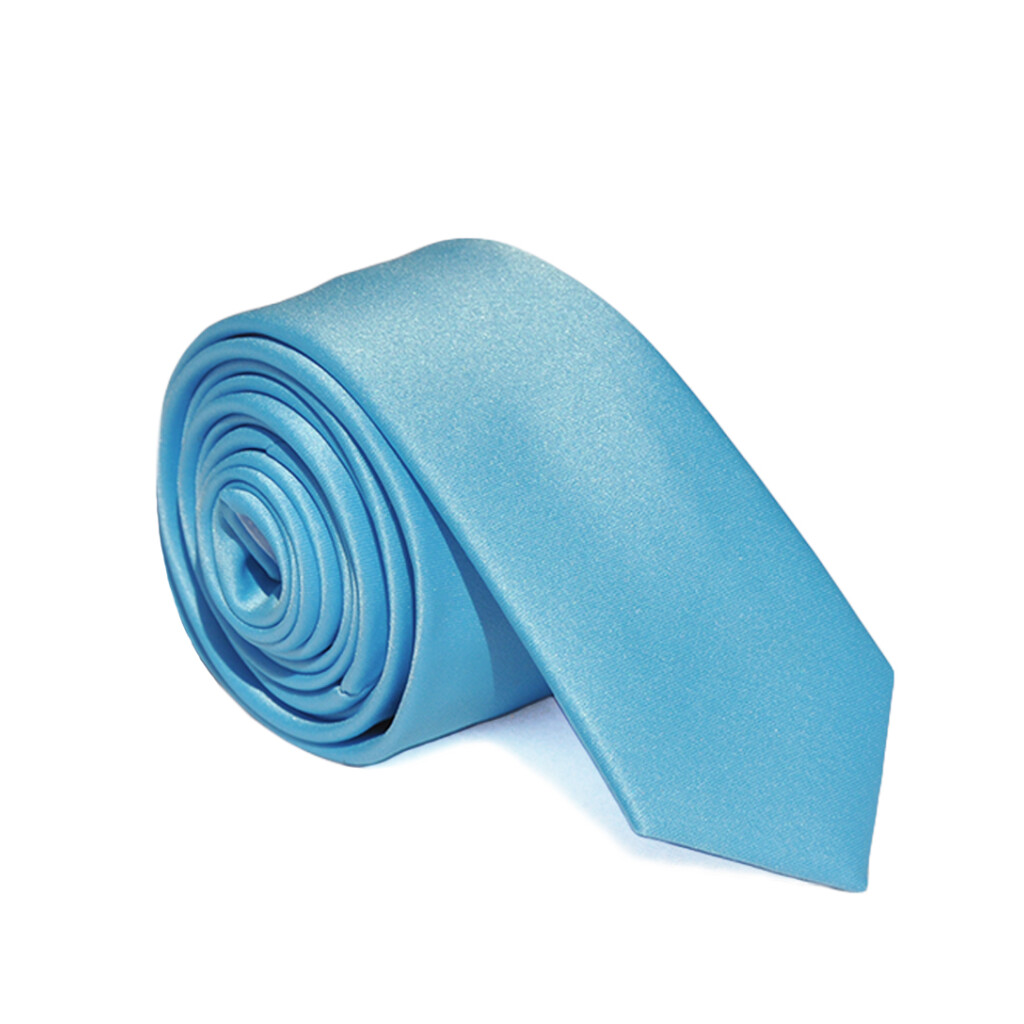 Sky Blue Skinny Tie Formal Tailor
