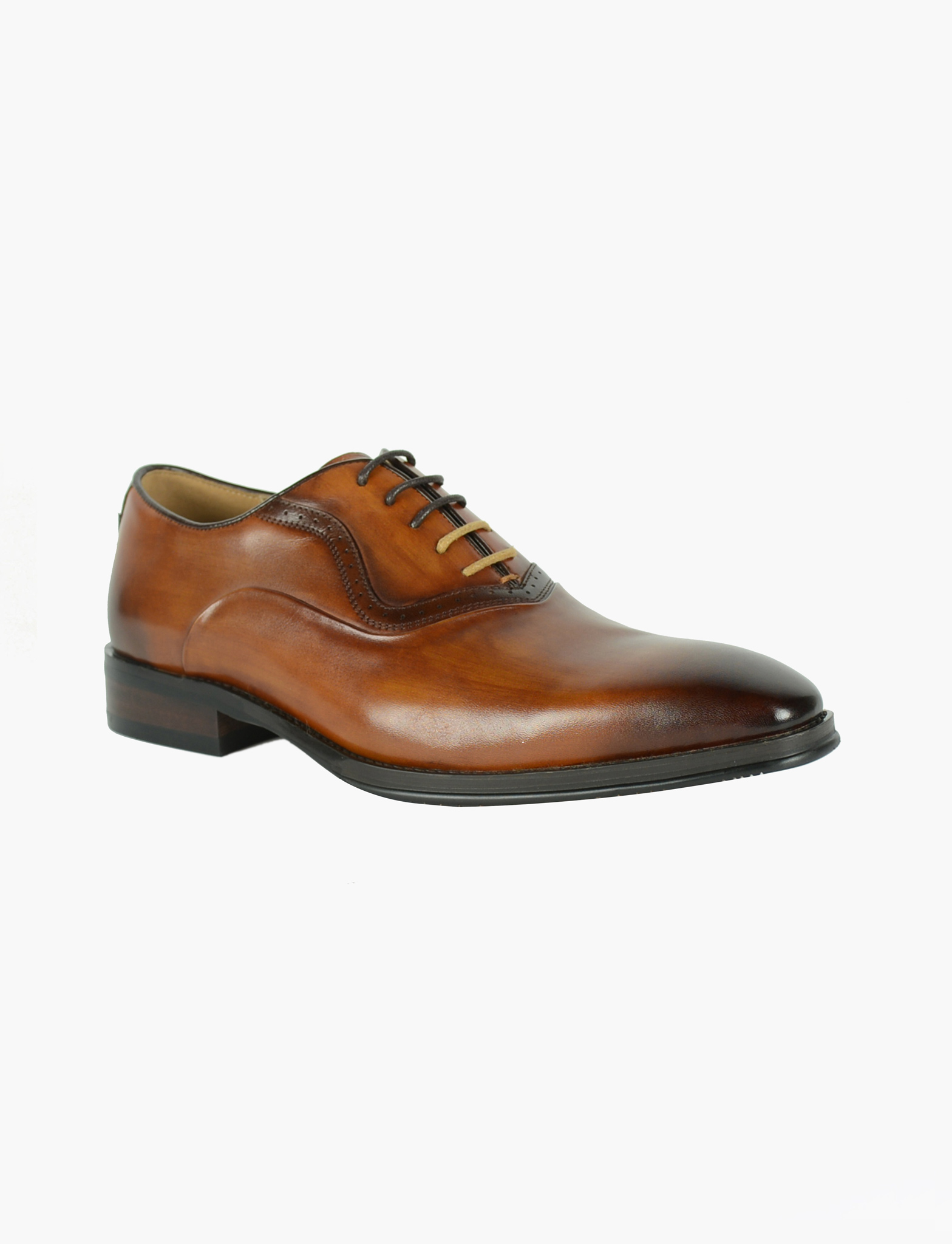 Geneva-Tan Oxford Shoes - Formal Tailor